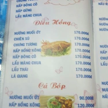 Thực đơn- Quán Ăn Mai Ghé Nữa - Món Nướng