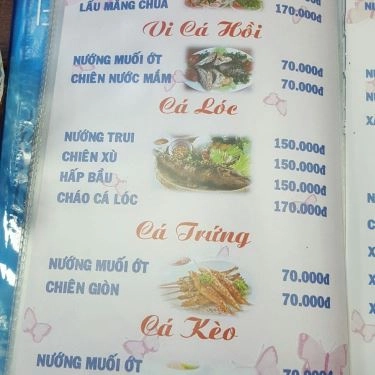 Thực đơn- Quán Ăn Mai Ghé Nữa - Món Nướng