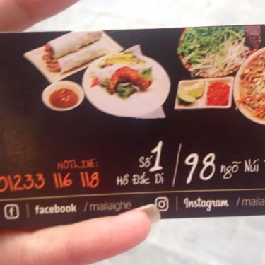 Tổng hợp- Quán Ăn Mai Lại Ghé - Bánh Canh Ghẹ - Hồ Đắc Di