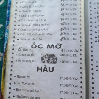 Thực đơn- Quán Ăn Cháo Cá Miền Tây 2