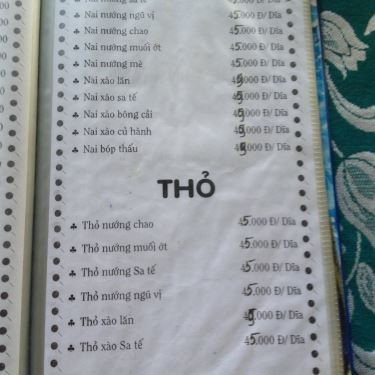 Thực đơn- Quán Ăn Cháo Cá Miền Tây 2