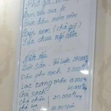 Thực đơn- Quán Ăn Mai Thu Quán - Nguyễn Hữu Thọ