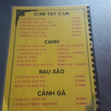 Thực đơn- Quán Ăn Mẫn Mẫn Mì Gia