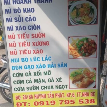 Thực đơn- Quán Ăn Mẫn Mẫn Mì Gia