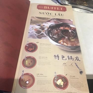 Thực đơn- Nhà Hàng Manwah Taiwanese Hotpot - Hà Nội Centerpoint