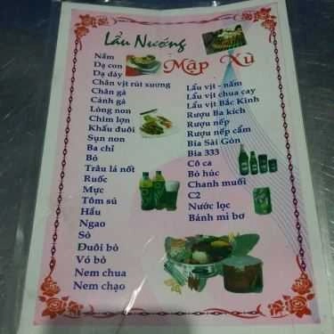 Thực đơn- Mập Xù Quán - Lẩu & Nướng