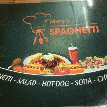 Thực đơn- Quán Ăn Mary's Spaghetti