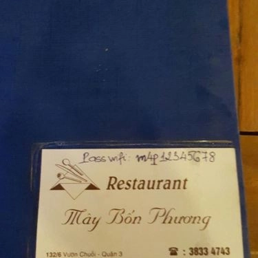 Tổng hợp- Mây Bốn Phương - Quán Ăn Á & Âu