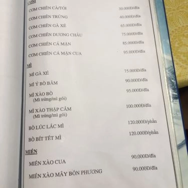 Tổng hợp- Mây Bốn Phương - Quán Ăn Á & Âu