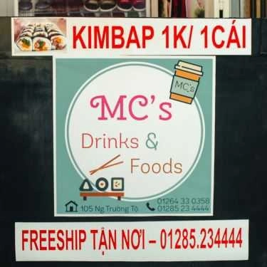 Thực đơn- Quán Ăn MC's Drinks & Food