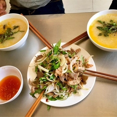 Món ăn- Quán Ăn Mến Lộc - Cháo Gà