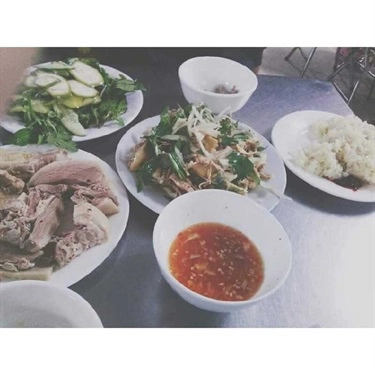 Món ăn- Quán Ăn Mến Lộc - Cháo Gà