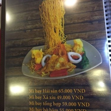 Thực đơn- Quán Ăn Mì Á Châu - Mì Tươi