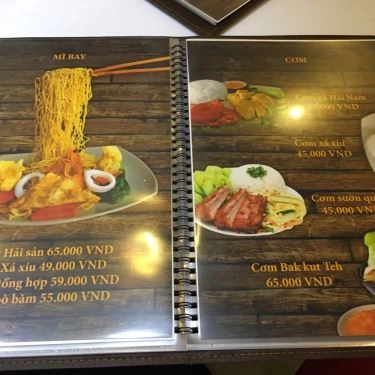 Thực đơn- Quán Ăn Mì Á Châu - Mì Tươi