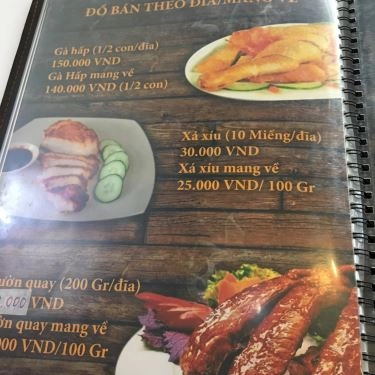 Thực đơn- Quán Ăn Mì Á Châu - Mì Tươi