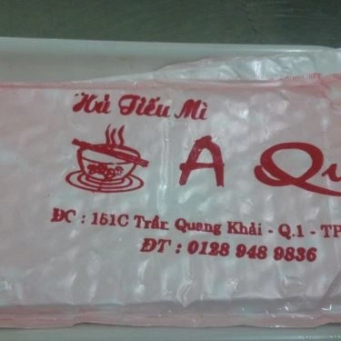 Tổng hợp- Quán Ăn Hủ Tiếu Mì A Quý - Trần Quang Khải