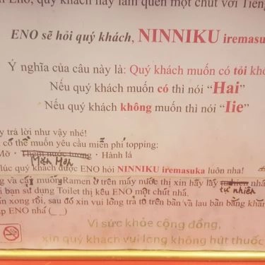 Tổng hợp- Quán Ăn Mì Camen Eno Thủ Đức