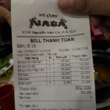 Tổng hợp- Quán Ăn Mì Cay Naga - Nguyễn Văn Cừ