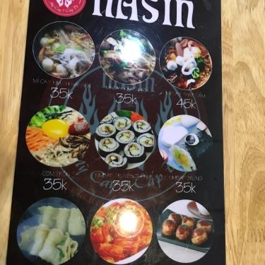 Thực đơn- Quán Ăn Mì Cay Nasin