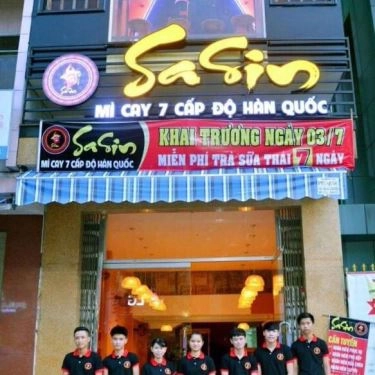 Tổng hợp- Quán Ăn SaSin - Mì Cay 7 Cấp Độ Hàn Quốc