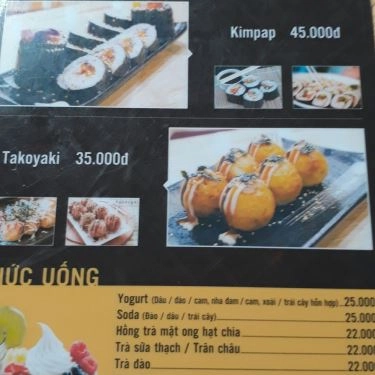 Thực đơn- Quán Ăn Mì Cay Singa