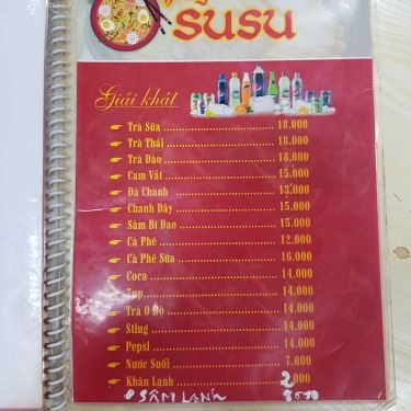 Thực đơn- Quán Ăn Su Su - Mì Cay 7 Cấp Độ