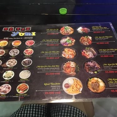 Thực đơn- Quán Ăn Mì Cay Yumi - Châu Thị Vĩnh Tế