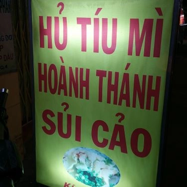 Thực đơn- Quán Ăn Mì Chấn Phong