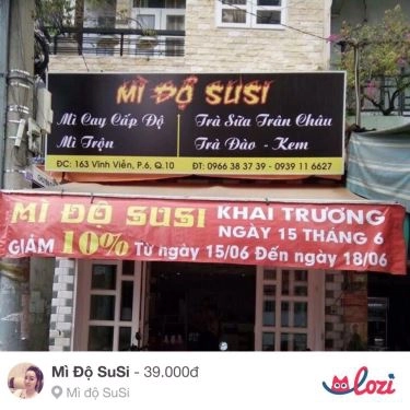 Không gian- Quán Ăn Mì Độ Susi