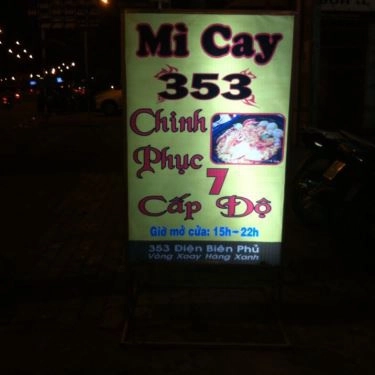 Thực đơn- Quán Ăn Mì Cay NaGa 353