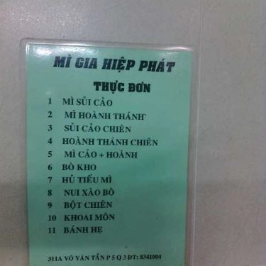 Tổng hợp- Quán Ăn Mì Gia Hiệp Phát