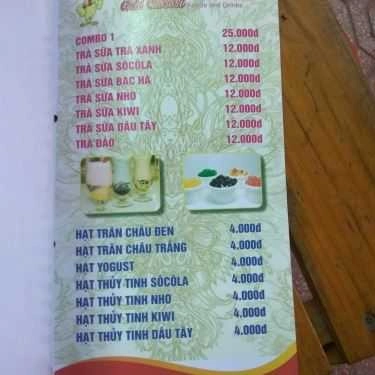 Thực đơn- Quán Ăn Mì Ốp La Gà Vàng