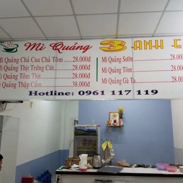 Tổng hợp- Quán Ăn Mì Quảng 3 Anh Em - Nguyễn Duy Trinh