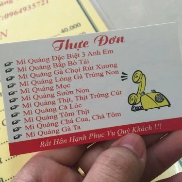 Tổng hợp- Quán Ăn Mì Quảng 3 Anh Em - Phan Huy Ích