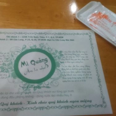 Tổng hợp- Quán Ăn Mì Quảng Ăn Là Nhớ - Trần Quốc Thảo