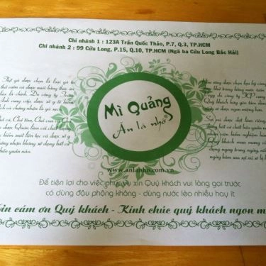 Tổng hợp- Quán Ăn Mì Quảng Ăn Là Nhớ - Cửu Long