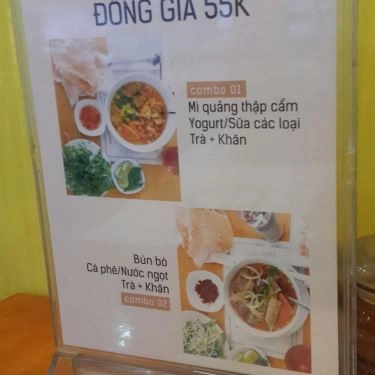 Thực đơn- Quán Ăn Mì Quảng Ăn Là Nhớ - Cửu Long