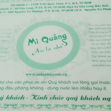 Tổng hợp- Quán Ăn Mì Quảng Ăn Là Nhớ - Trần Quốc Thảo