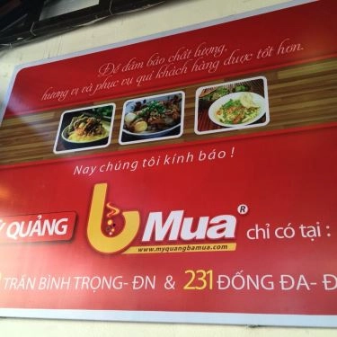 Tổng hợp- Quán Ăn Mì Quảng Bà Mua (B. Mua) - Trần Bình Trọng