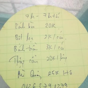 Tổng hợp- Quán Ăn Mì Quảng & Bánh Bèo - Lê Văn Sỹ