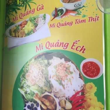 Thực đơn- Quán Ăn Mì Quảng Cô Ba