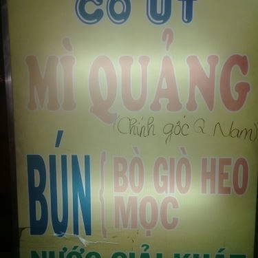 Tổng hợp- Quán Ăn Cô Út - Mì Quảng & Bún Bò Huế