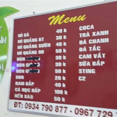 Tổng hợp- Quán Ăn Mì Quảng Quỳnh Khương