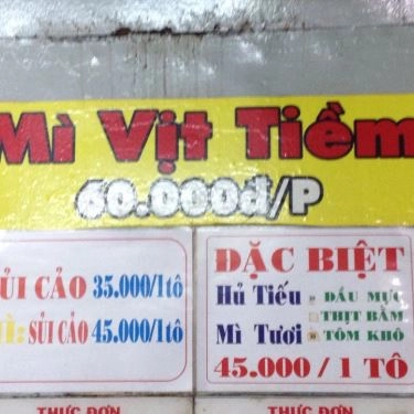 Thực đơn- Quán Ăn Mì Quang Ký - Hủ Tiếu Mì Sa Đéc