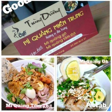 Tổng hợp- Quán Ăn Mì Quảng Miền Trung - Trần Bình Trọng