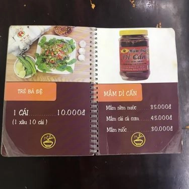 Thực đơn- Quán Ăn Mì Quảng Nam 127