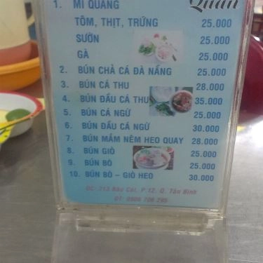 Tổng hợp- Quán Ăn Thành Đạt - Mì Quảng & Bún Chả Cá Đà Nẵng