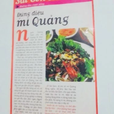 Tổng hợp- Quán Ăn Mì Quảng Trí Hội An - Bàu Cát 2
