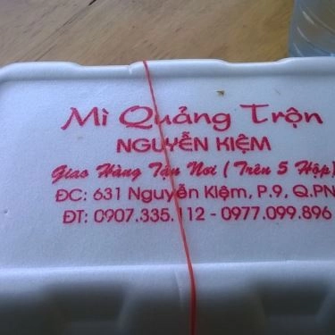 Tổng hợp- Quán Ăn Mì Quảng Trộn - Hồng Hà