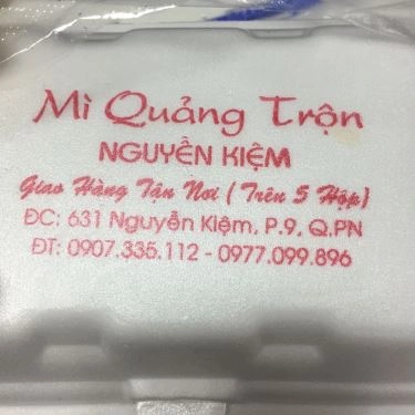 Tổng hợp- Quán Ăn Mì Quảng Trộn - Hồng Hà